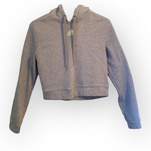 Adidas cropped hoodie